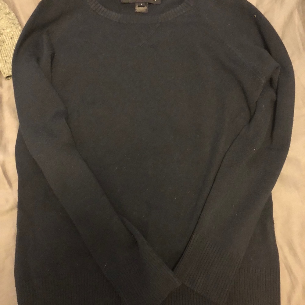 Navy sweater